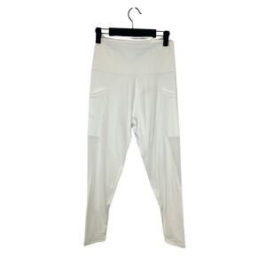 Offline by Aerie Goals 7/8 High-Rise Leggings – White 🤍 NWT Size Large